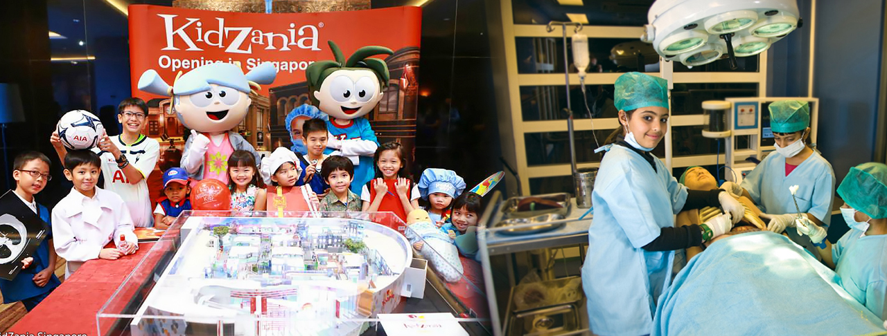 趣志尼亞KidZania新加坡最新兒童樂園