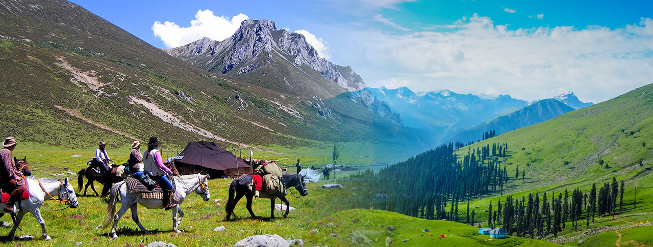 北印度山中祕境騎馬健行十日