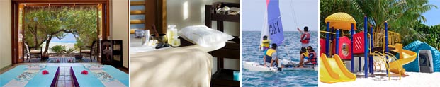 Sheraton Maldives Full Moon Resort and Spa – 喜來登-芙月島 設施與娛樂