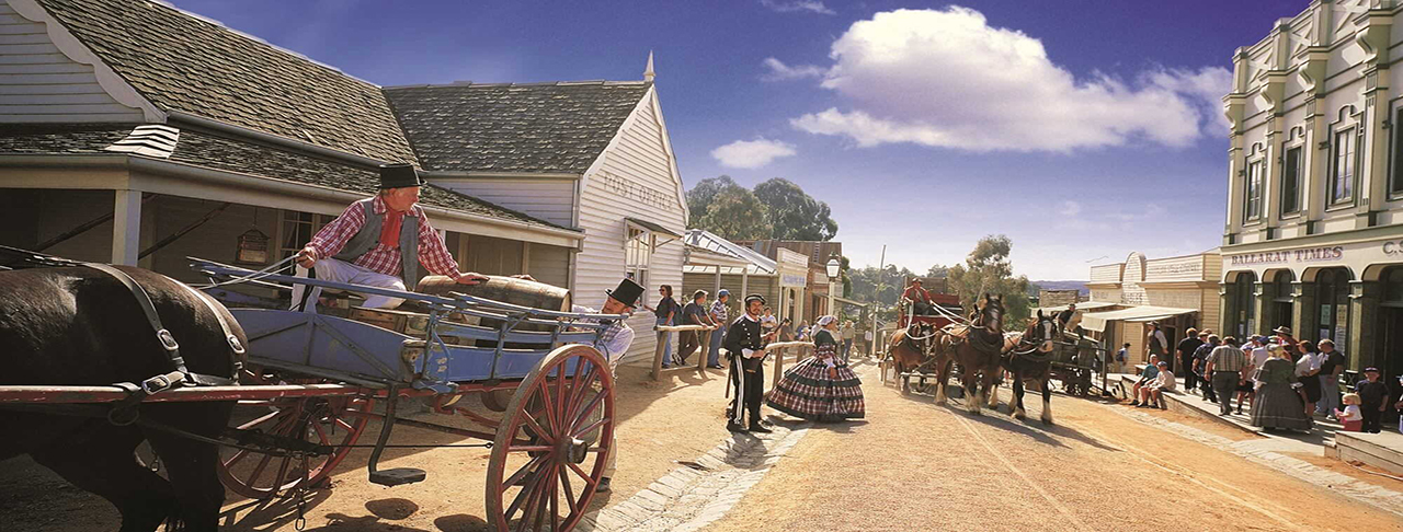 疏芬山淘金鎮 Sovereign Hill