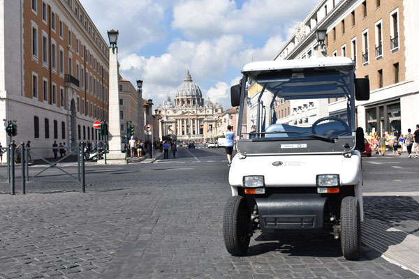 Rome: Golf Cart Tour