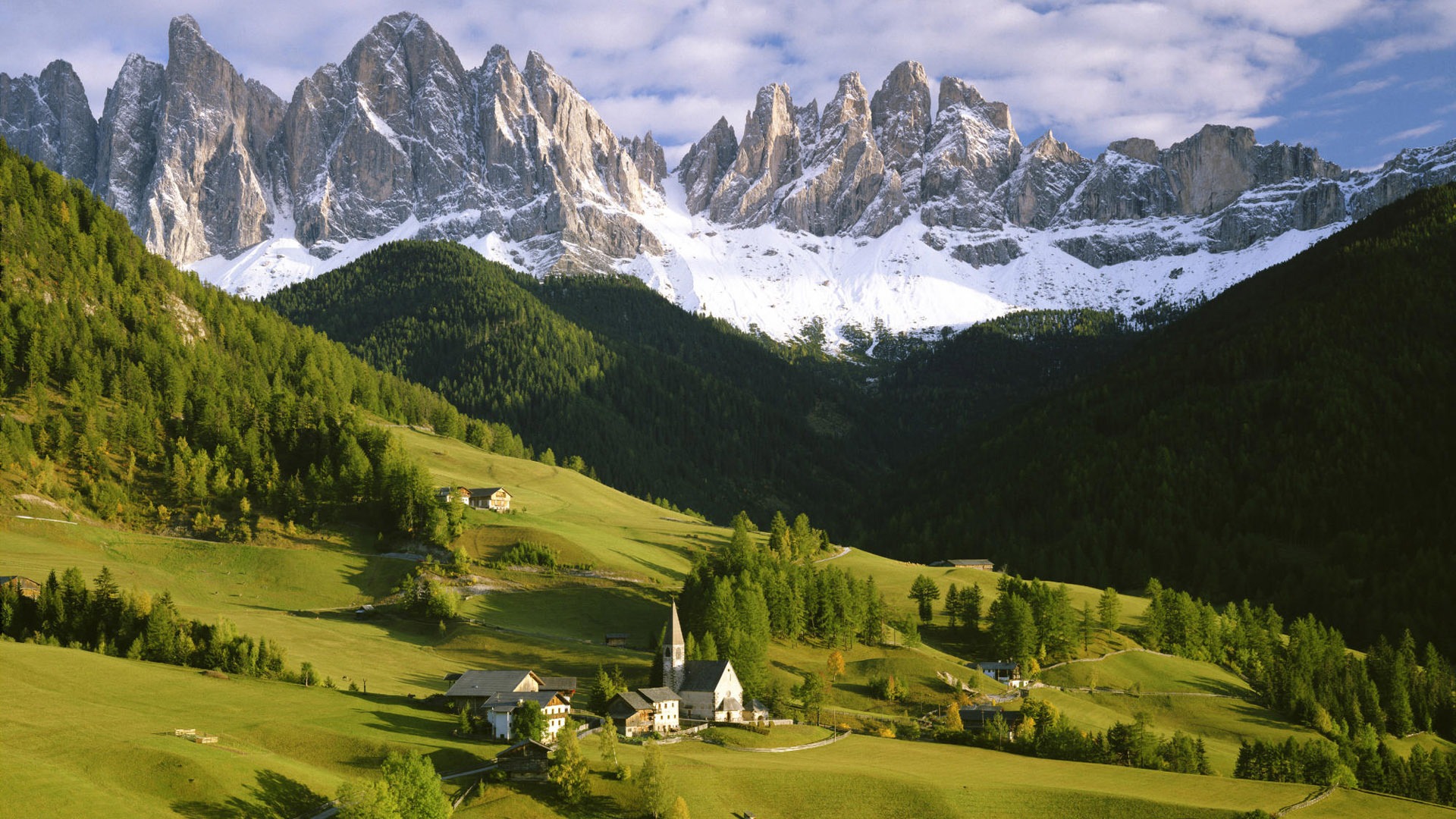 Italy, Austria and Germany