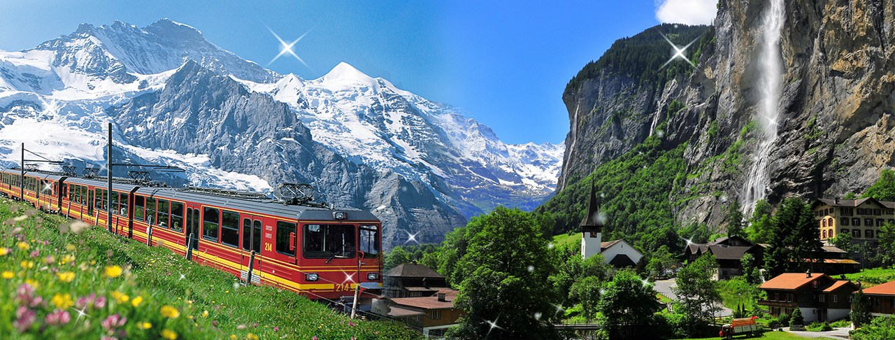 德瑞古堡、雪朗峰-女王密令、景觀列車10天