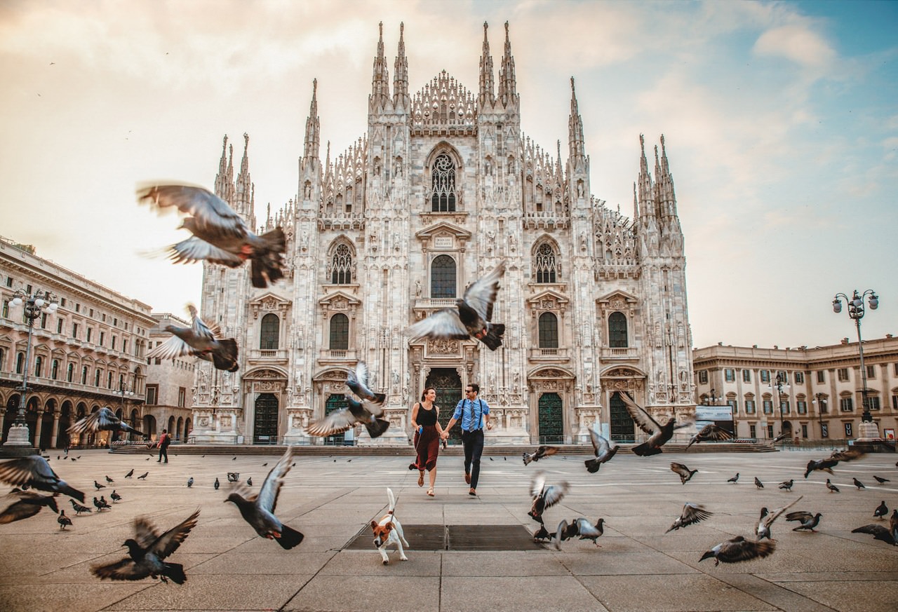 wedding and evening by milan